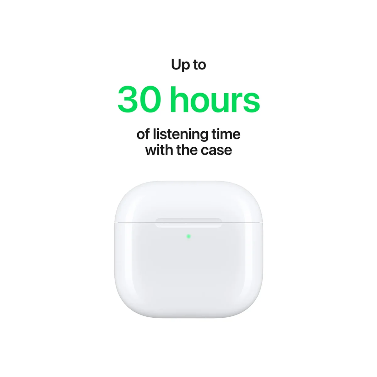 AirPods 4 with Active Noise Cancellation (Wireless Charging, USB-C, White)