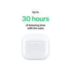 AirPods 4 with Active Noise Cancellation (Wireless Charging, USB-C, White)